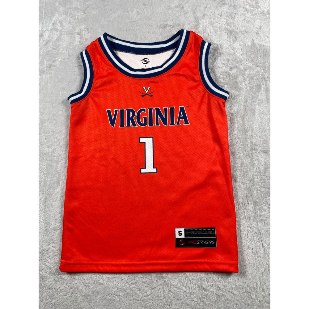 ProSphere Virginia Cavaliers 2019 National Champions Jersey Orange Boys Small